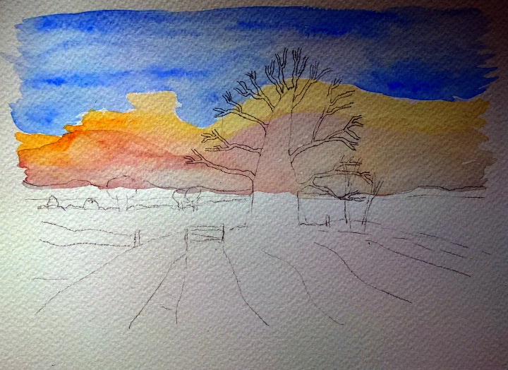 Watercolour picture