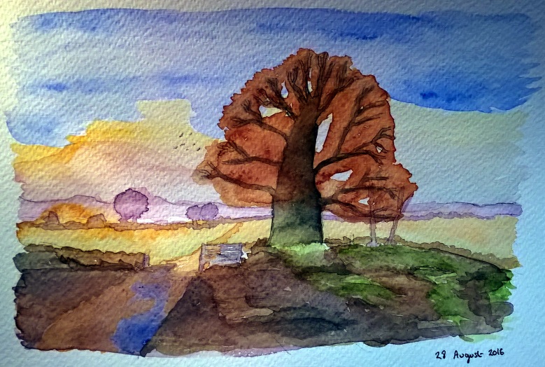 Watercolour picture